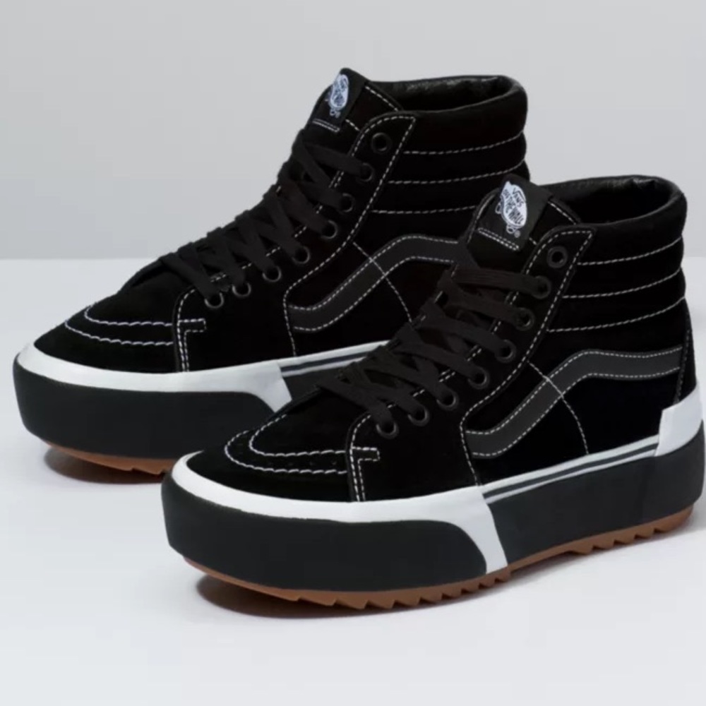 ISO Vans Suede Sk8-hi stacked